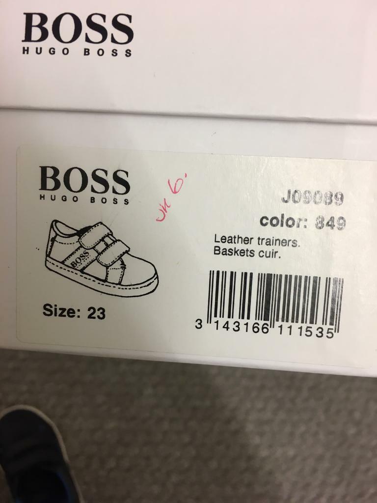 hugo boss trainers size 6